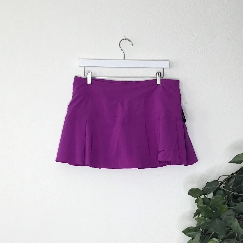 NWT Nike Purple Workout Skort
